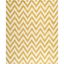 Gold/Ivory 8' x 8' Square Hand-Tufted Wool Area Rug