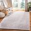 Lavender & Ivory Hand-Tufted Wool 5' x 8' Reversible Area Rug