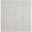 Light Blue and Ivory Hand-Tufted Wool Area Rug, 12' x 18'