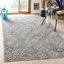 Natural Blue Diamond Handmade Flat Woven 9' x 12' Rug