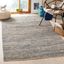 Cape Cod Natural Blue Handwoven Wool Area Rug 9' x 12'