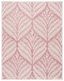 Capri Pink and Ivory Hand-Tufted Wool Area Rug, 8' x 10'