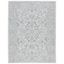 Gray/Navy 9' x 12' Stain-Resistant Synthetic Rectangular Rug