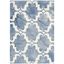 Hand-Tufted Woolen Artistry Blue/Ivory Rectangular Rug 2' x 3'