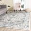 Ivory and Grey Floral Tufted Reversible Area Rug