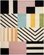 Artisan Black Geometric Hand-Tufted Wool Area Rug, 10' x 14'