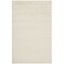 Ivory Hand-Tufted Wool Shag Rug, 2'6" x 4'