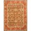 Heritage Ivory and Rust Hand-Tufted Wool Area Rug