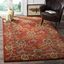 Elegant Heritage 9' x 12' Hand-Tufted Wool Area Rug in Red