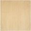 Beige Handmade Wool 10' Square Area Rug