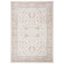 Isabella Cream and Beige Synthetic Area Rug