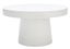 White Round Acrylic Minimalist Coffee Table