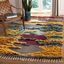 Hand-Knotted Red and Gold Wool 8' x 10' Rug