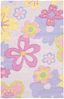 Handmade Multicolor Floral Wool Kids Area Rug 2' x 3'