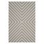 Hand-Tufted Whimsical Wool Kids Rug in Grey/Ivory, 6' x 9'