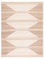 Ivory and Natural Wool Flat Woven 9' x 12' Rug