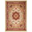 Ivory and Red Persian Style 10' x 14' Area Rug