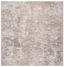 Metro Elegance 10'x10' Square Gray Synthetic Easy-Care Rug