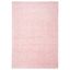 Blush 9' x 12' Solid Shag Wool and Synthetic Rug