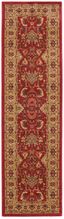 Safavieh Mahal Red and Beige Synthetic Runner Rug