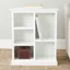 Maralah 25'' White Transitional 5-Shelf Bookcase