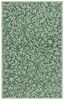 Handmade Green Floral Wool 8' x 10' Area Rug