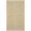 Hand-Tufted Oolong Tea Green Wool Rectangular Rug