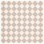 Natural Beige 4' x 4' Square Tufted Wool Rug