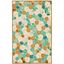 Cornucopia Beige Floral Handmade Wool Area Rug, 5' x 8'