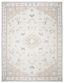 Handmade Beige/Ivory Wool Tufted Medallion Area Rug, 11' x 15'