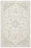 Beige Ivory Handmade Wool Medallion Area Rug 3' x 5'