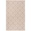 Handwoven Orange & Ivory Cotton Blend 27'' Runner Rug