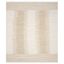 Beige and White Flat Woven Cotton Area Rug, 9' x 12'