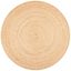 Handwoven Artisan Natural Jute 8' Round Area Rug