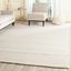 Ivory Hand-Tufted Wool Rectangular 9' x 12' Rug