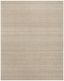 Beige 9' x 12' Handmade Wool and Synthetic Area Rug