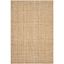 Handwoven Earthy Natural Jute 6' x 9' Rectangular Area Rug