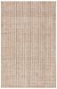 Handmade Ivory Basket Weave Rectangular 10' x 14' Rug