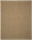 Natural Geometric Sisal 9' x 12' Non-slip Area Rug