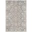 Reversible Flat-Woven Cotton Blend Rug in Taupe & Blue