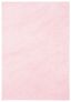 Light Pink 4' x 6' Solid Shag Synthetic Area Rug