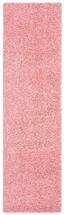 Rose Shag Non-slip Synthetic Easy Care Rug - 24" x 7"