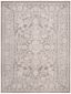 Beige and Cream Floral Synthetic 9' x 12' Area Rug