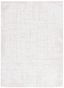 Ivory and Light Beige 4' x 6' Shag Area Rug