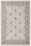 Ivory and Gray 8' x 10' Stain-Resistant Area Rug