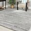 Handmade Tufted Elegance 42" Square Gray Wool & Viscose Rug