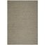 Gray Geometric Handwoven Cotton Synthetic 4' x 6' Rug