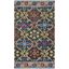 Handmade Blue and Multicolor Wool 3' x 5' Area Rug