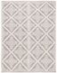 Ivory and Brown 9' x 12' Handmade Wool Tufted Area Rug