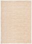 Beige Rectangular Stain-Resistant Synthetic Area Rug 2' x 3'